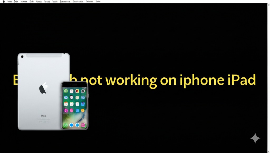 bluetooth not working on iphone ipad
